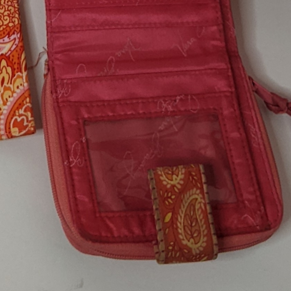 Vera Bradley small shoulder bag/ crossbody with matching wallet - Picture 9 of 15